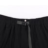 A[S]USL DOUBLE ZIPPER POCKETS SHORTS-BLACK