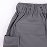 A[S]USL DOUBLE ZIPPER POCKETS SHORTS-GREY