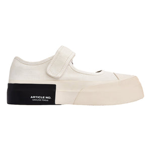 ARTICLE NO. DOWNTOWN CANVAS MARYJANE IN WHIT-WHITE / CREAM