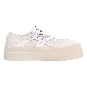 ARTICLE NO. DOWNTOWN LOGO LOW-TOP SNEAKERS-WHITE