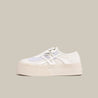 ARTICLE NO. DOWNTOWN LOGO LOW-TOP SNEAKERS-WHITE