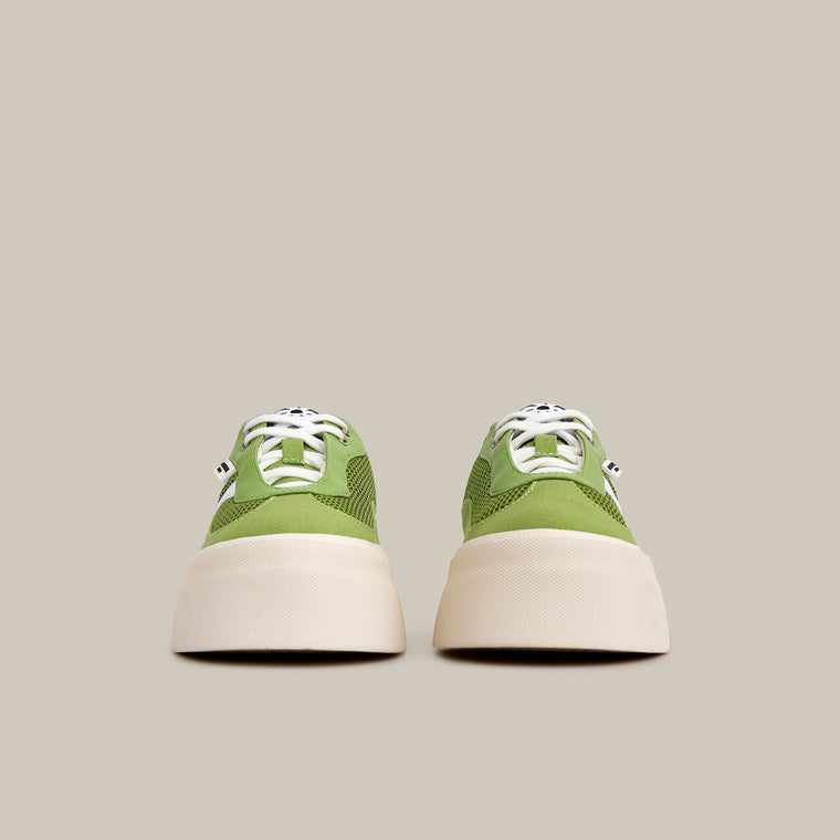 ARTICLE NO. DOWNTOWN LOGO LOW-TOP SNEAKERS-OLIVE
