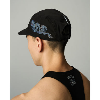 TEAMJOINED DRAGON BACKLEY CAP-BLACK