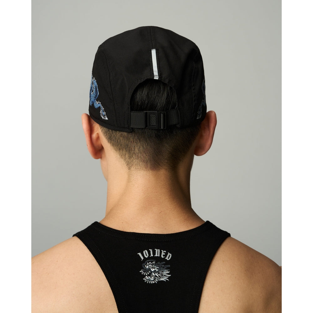 TEAMJOINED DRAGON BACKLEY CAP-BLACK