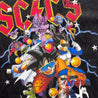 2ND CLOSET DRAGON BALL DESTROY WASHED PRINTED T-SHIRT-BLACK
