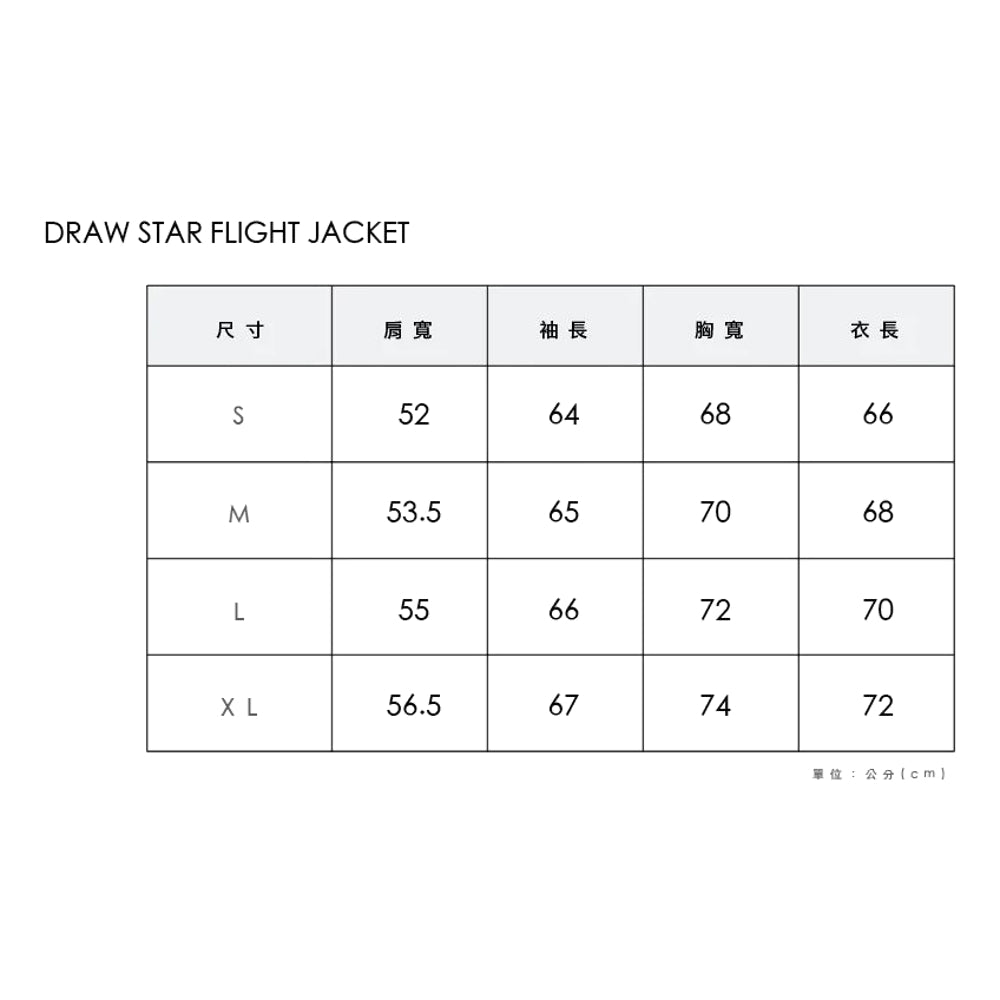 PHANTACI DRAW STAR FLIGHT JACKET-PURPLE