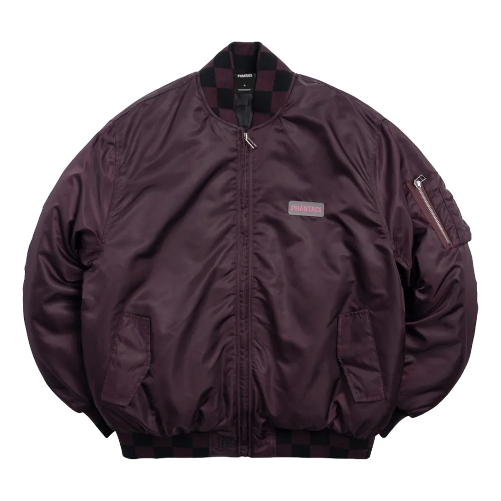 PHANTACI DRAW STAR FLIGHT JACKET-PURPLE