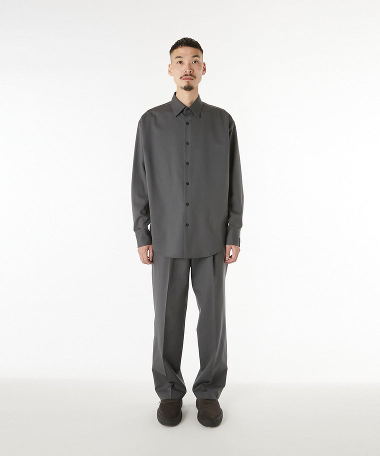 N.HOOLYWOOD DRESS SHIRT
-CHARCOAL