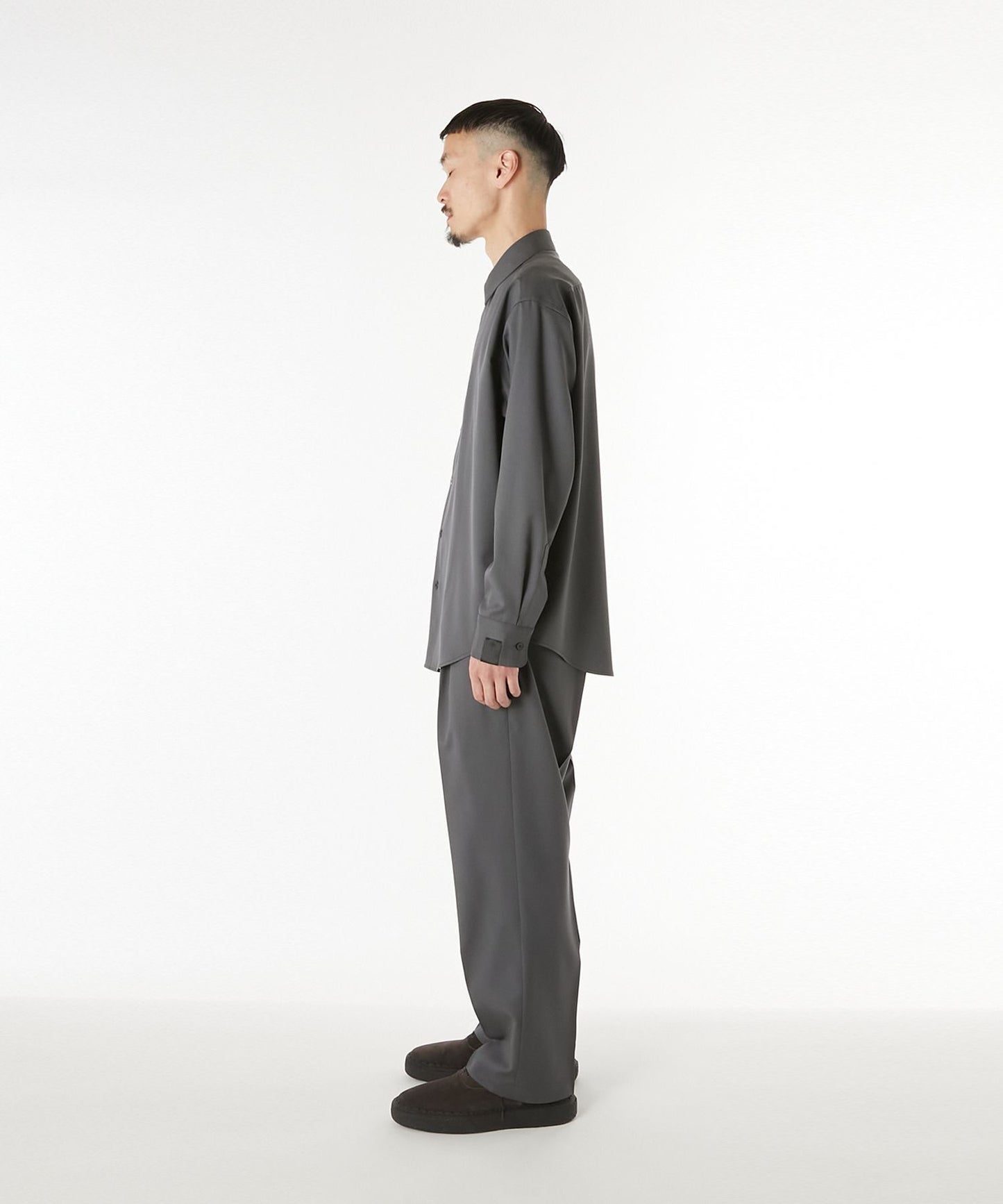 N.HOOLYWOOD DRESS SHIRT
-CHARCOAL