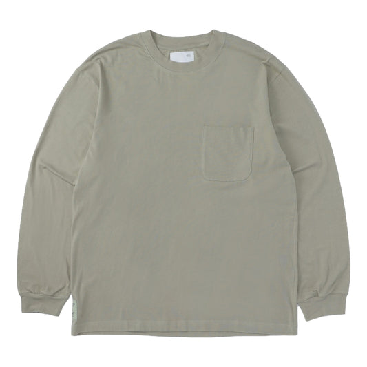 MADNESS DROP POCKET L/S TEE-SAND