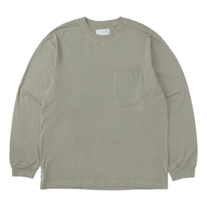MADNESS DROP POCKET L/S TEE-SAND