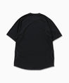 AND WANDER DRY JERSEY SS PRINT TEE-BLACK