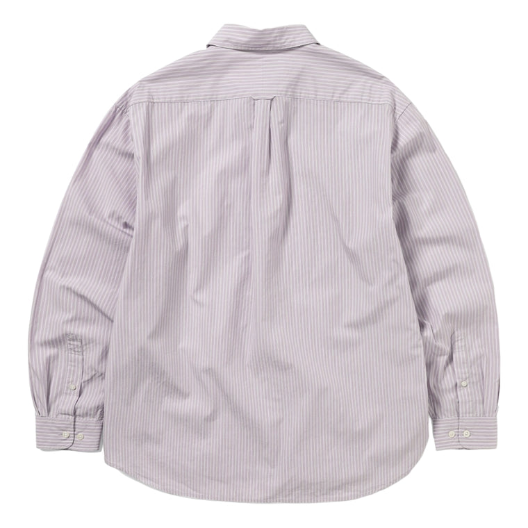 THIS IS NEVER THAT DSN STRIPED SHIRT-LILAC