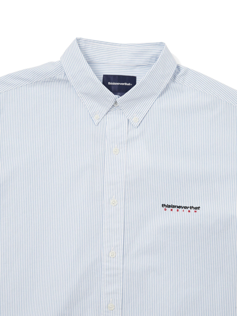 THIS IS NEVER THAT DSN STRIPED SHIRT-WHITE