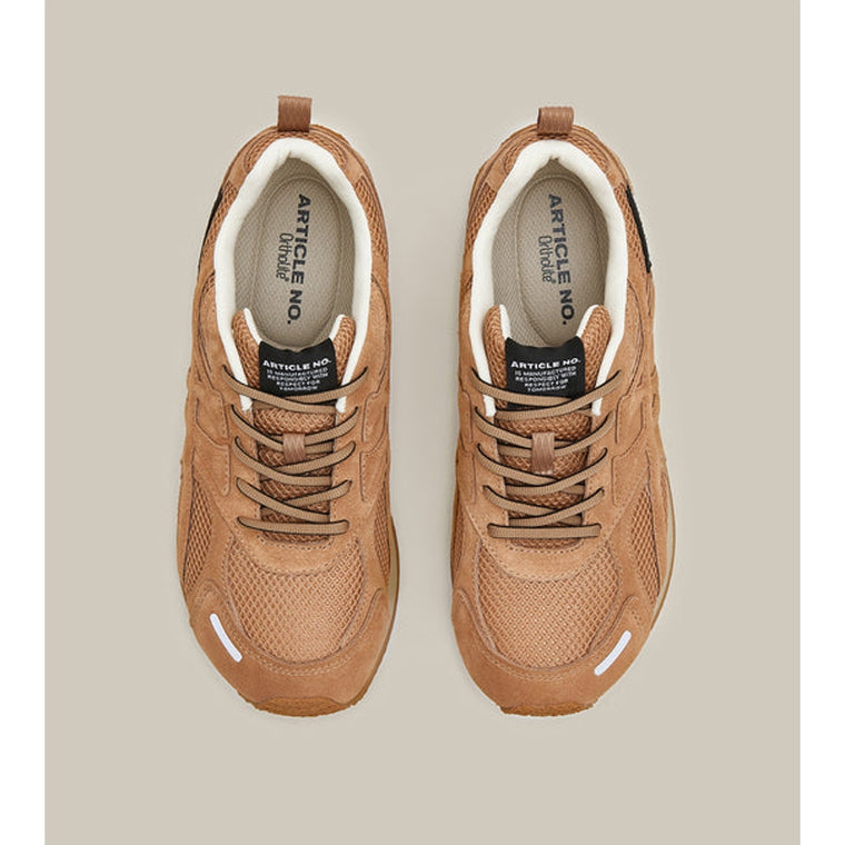 ARTICLE NO. DUNE LOW-TOP BEIGE LOGO RUNNER-BEIGE