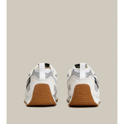 ARTICLE NO. DUNE LOW-TOP WHITE LOGO RUNNER-WHITE