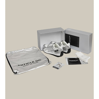 ARTICLE NO. DUNE SILVER SPECIAL EDITION LOW-TOP RUNNER-SILVER BLACK