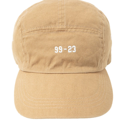 NONNATIVE DWELLER JET CAP COTTON TWILL OVERYED "99-23"-BEIGE