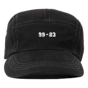 NONNATIVE DWELLER JET CAP COTTON TWILL OVERYED "99-23"-BLACK