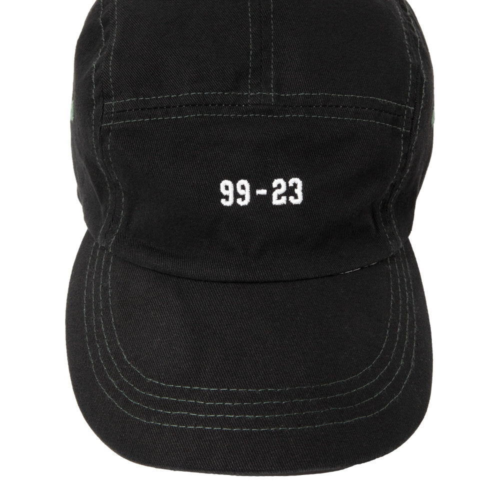 NONNATIVE DWELLER JET CAP COTTON TWILL OVERYED "99-23"-BLACK