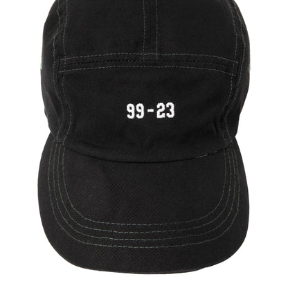 NONNATIVE DWELLER JET CAP COTTON TWILL OVERYED "99-23"-BLACK