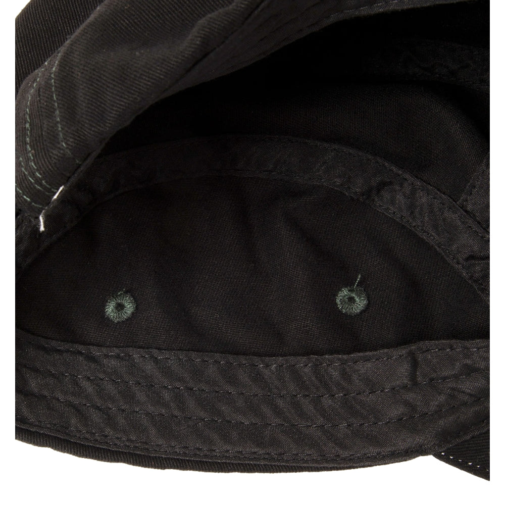 NONNATIVE DWELLER JET CAP COTTON TWILL OVERYED "99-23"-BLACK