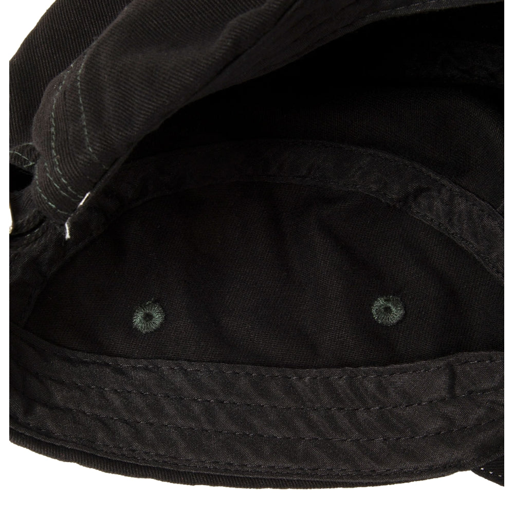 NONNATIVE DWELLER JET CAP COTTON TWILL OVERYED "THAT NONNATIVE PROD"-BLACK