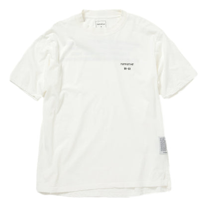 NONNATIVE DWELLER S/S TEE "99-23"-WHITE