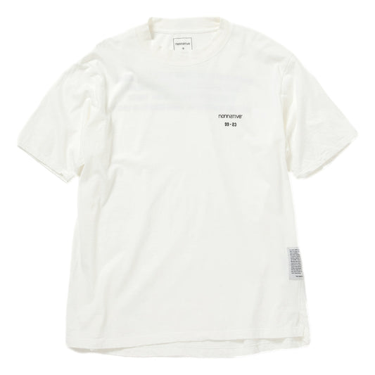 NONNATIVE DWELLER S/S TEE "99-23"-WHITE
