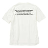 NONNATIVE DWELLER S/S TEE "99-23"-WHITE