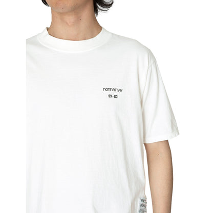NONNATIVE DWELLER S/S TEE "99-23"-WHITE