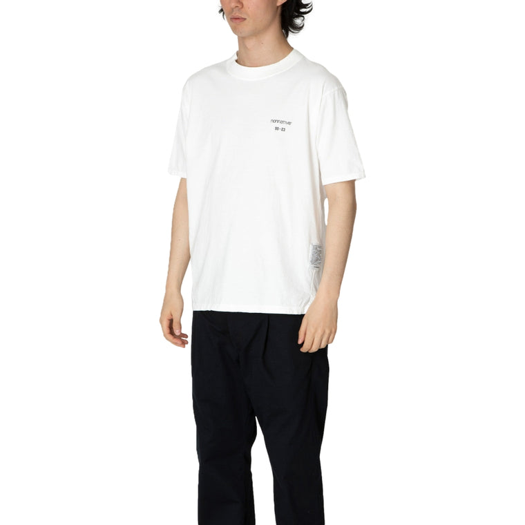 NONNATIVE DWELLER S/S TEE "99-23"-WHITE