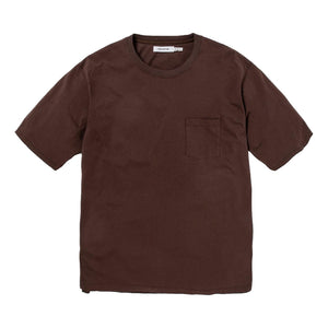 NONNATIVE DWELLER S/S TEE COTTON JERSEY-BROWN