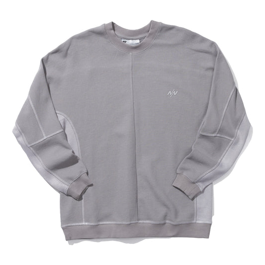 NINE POINT NINE D&N FIELD PULLOVER-GREY