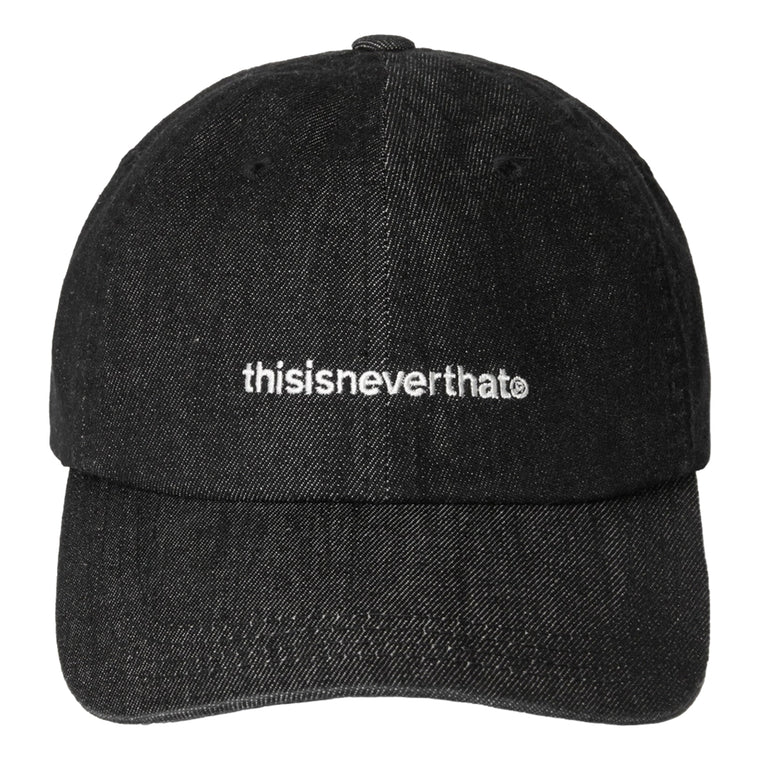 THIS IS NEVER THAT DENIM T-LOGO CAP-BLACK