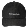 THIS IS NEVER THAT DENIM T-LOGO CAP-BLACK