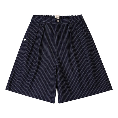 A[S]USL DENIM SIGNATURE SHORTS-DENIM STRIPES