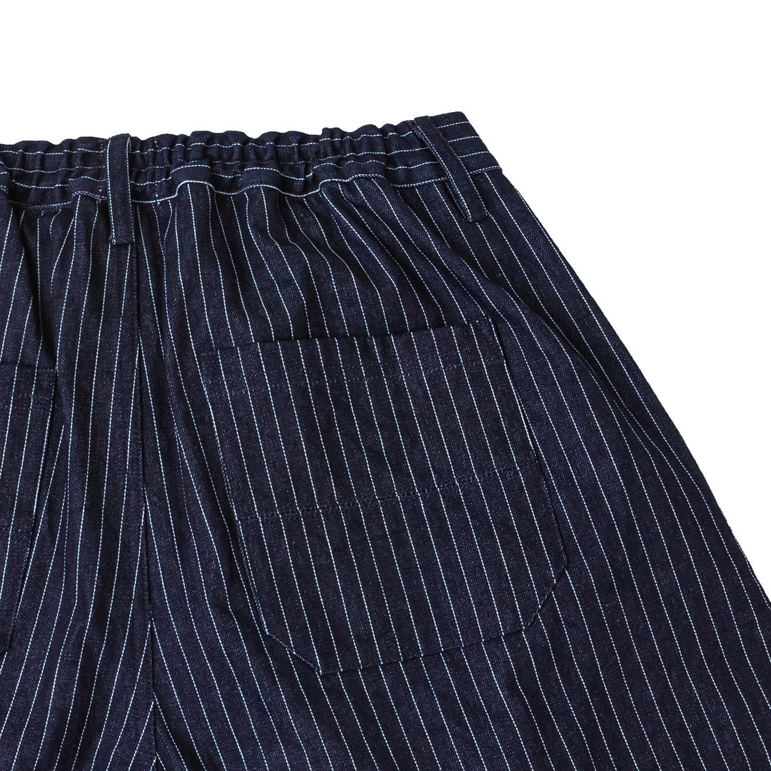 A[S]USL DENIM SIGNATURE SHORTS-DENIM STRIPES