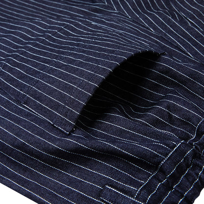 A[S]USL DENIM SIGNATURE SHORTS-DENIM STRIPES