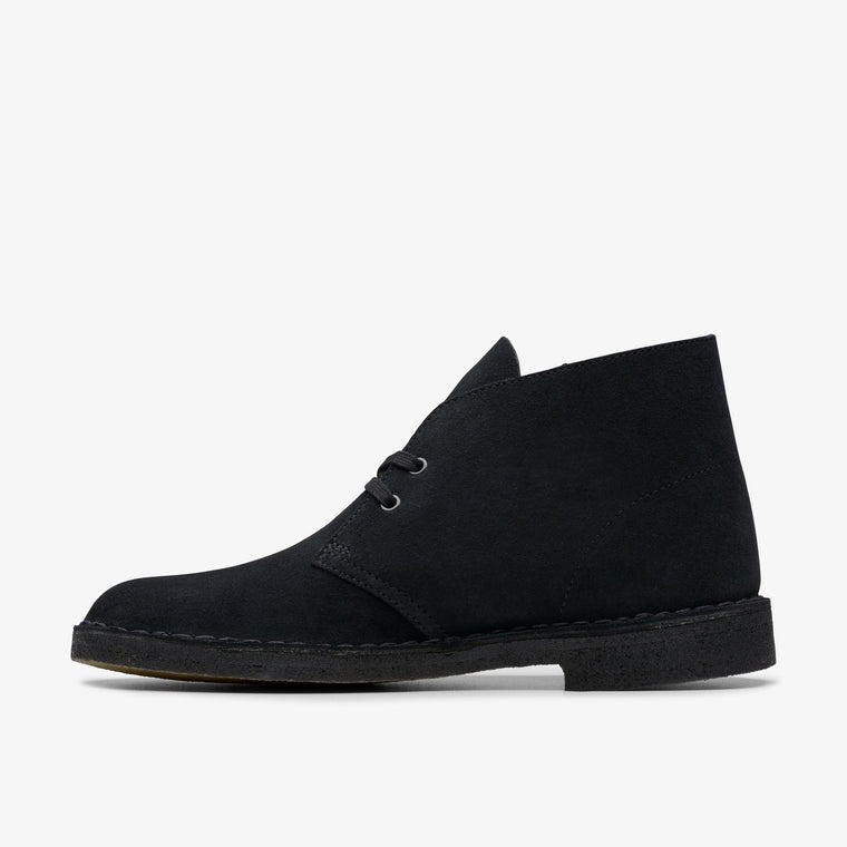 CLARKS ORIGINAL DESERT BOOT-BLACK SUEDE