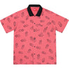 SUPREME DICE RAYON S/S SHIRT-PINK