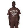 HONOR THE GIFT DOMINOS TEE-BROWN