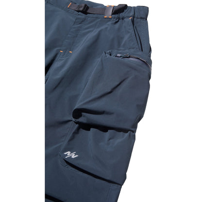 NINE POINT NINE DUO 3D POCKETS CAPRI PANTS-GREY