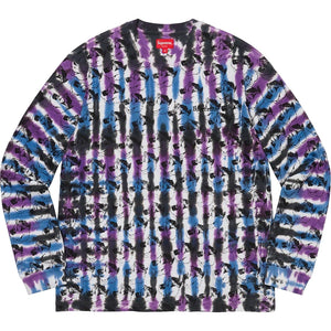 SUPREME DYED BEAR L/S TOP-PURPLE