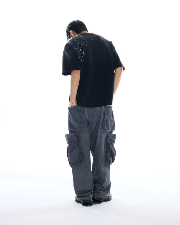 NINE POINT NINE ELEMENT 360 UTILITY PANTS-WASH GREY