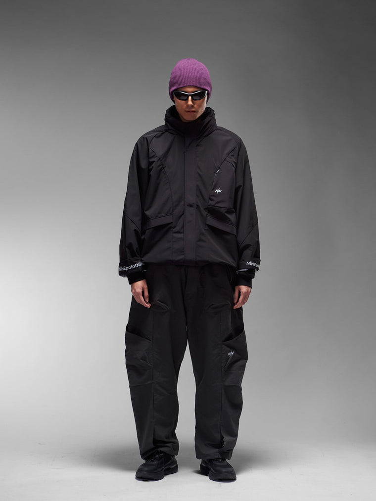 NINE POINT NINE ELEMENT 3L SHELL PARKA-BROWN