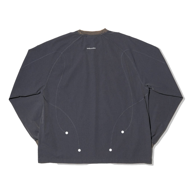 NINE POINT NINE ELEMENT 3M L/S TEE-NAVY