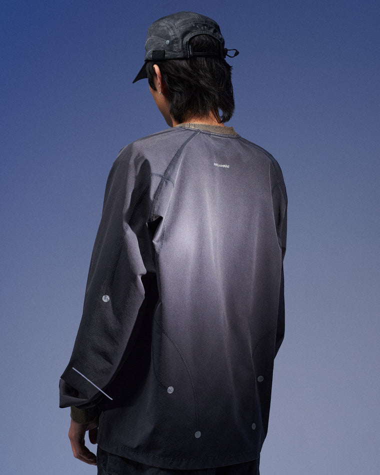 NINE POINT NINE ELEMENT 3M L/S TEE-NAVY