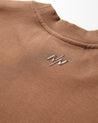 NINE POINT NINE ELEMENT POCKET L/S TEE-BROWN