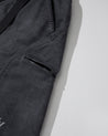 NINE POINT NINE ELEMENT SIDE POCKET ARC PANTS-WASH GREY
